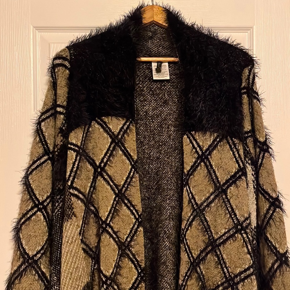 Afghan Wrap Jacket - image 1